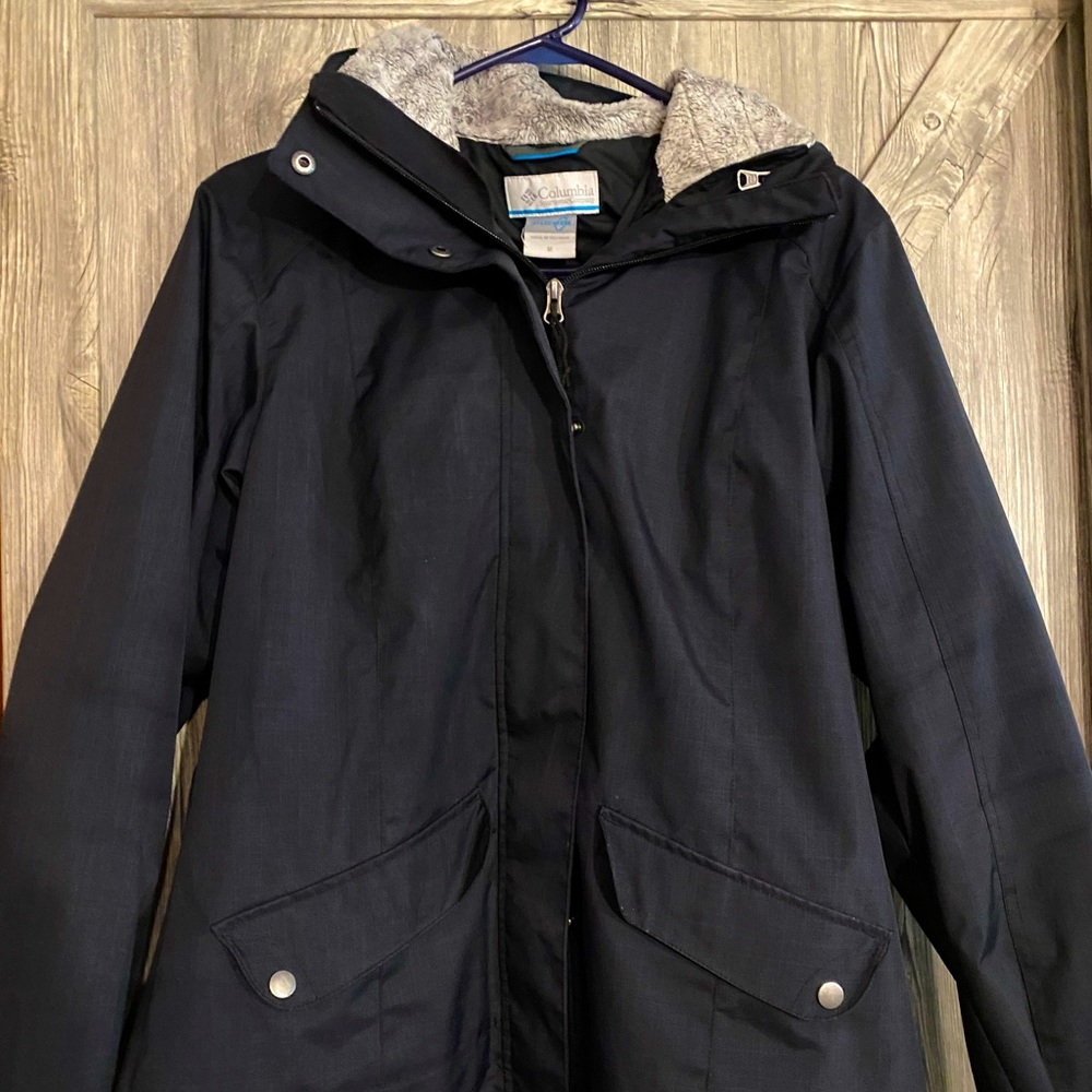 Columbia Interchange black winter jacket.